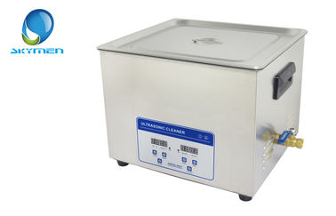 CE / ROHS Digital Heated Ultrasonic Cleaner Mesin Pembersih 15L Utensil