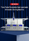 Semi Otomatis Industri Ultrasonic Cleaner Mahine Tiga Tangki Perumahan SUS304