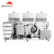 Degreasing 3 Tank Industri Ultrasonic Cleaner Bath Power Waktu Panas Menyesuaikan Pembilasan Semprotan Cetakan DPF Pembersih Karburator