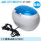 Digital Timer Jewelry Ultrasonic Cleaning Machine, Ultrasonic Bath Cleaner 0.6L 35W