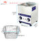60W SUS304 Benchtop Ultrasonic Cleaner 40KHz FCC Untuk Klinik Gigi