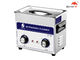 120W Ultrasonic Cleaning Equipment, Ultrasonic Parts Washer 3.2L Mechanical Knob