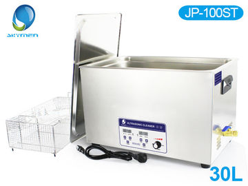 LCD Display Hospital Surgical Ultrasonic Cleaner, Mesin Pembersih Ultrasonic 30L JP - 100ST