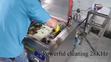 264L Industrial Ultrasonic Cleaner with 28kHz / 40kHz Frequency and SUS304 Stainless Steel Tank