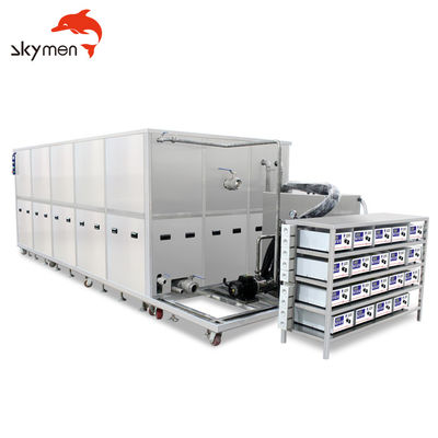 Large Tank Ultrasonic Cleaner 3600L Heat Exchanger Pembersihan Carbon Deposit