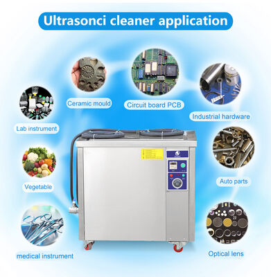 Skymen 135L Industrial Ultrasonic Cleaner untuk membersihkan suku cadang suku cadang