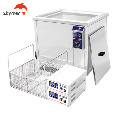 Pembersih Ultrasonik Tangki Tunggal Industri 99L 1500W, 28kHz dan 40kHz untuk Pembersihan Suku Cadang Mobil