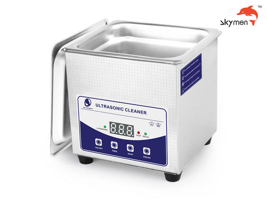 SUS304 1.3 Liter Rumah Tangga Ultrasonic Cleaner 2.6" Tank Untuk Diamond Ruby