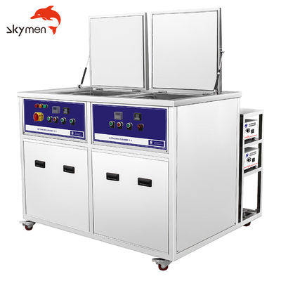 135L 1800W Double Tanks Ultrasonic Cleaner Untuk Filter Partikulat Diesel