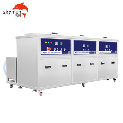 Pembersih Koin Ultrasonik Silinder Mesin SUS304 9000W 360L Degreasing