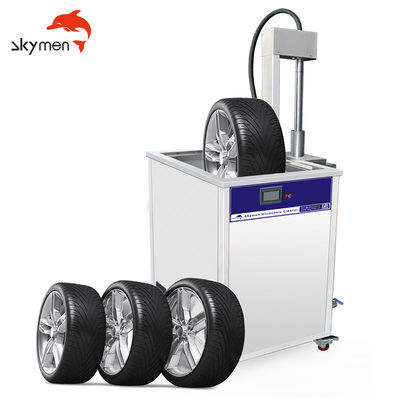 Mesin Pembersih Roda Ban Ultrasonik Industri untuk Pembersihan Ban dan Pelek Mobil Otomatis