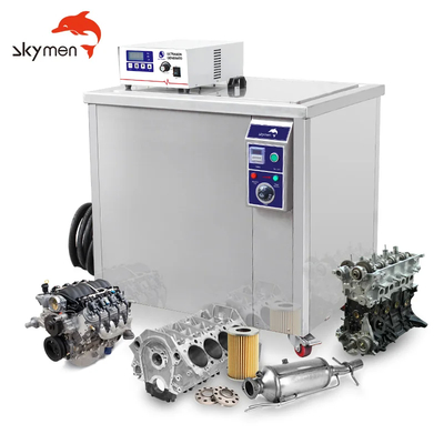 Suhu 1-90 derajat Industri Ultrasonik Pembersih Dengan SUS 304 Tangki Drainase