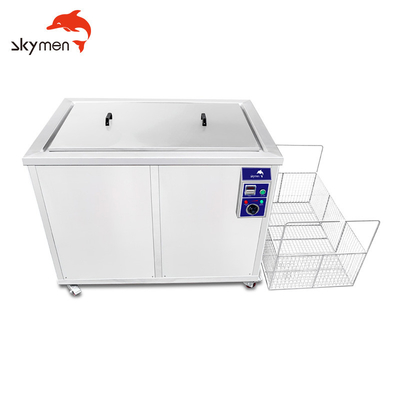 Pembersih Ultrasonik 3600W 360L Dengan Keranjang Baja Rinsing JP-720ST Pembersih Mesin