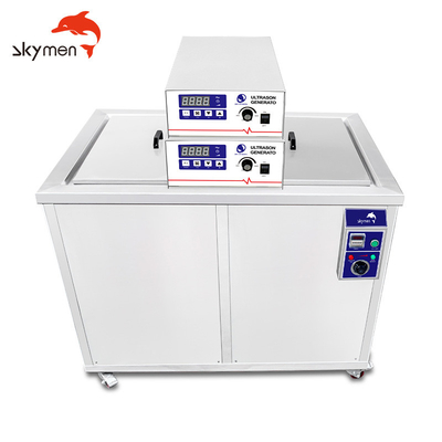 Pembersih Ultrasonik 3600W 360L Dengan Keranjang Baja Rinsing JP-720ST Pembersih Mesin