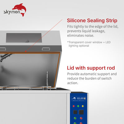 Mesin Pembersih Semprot Keranjang Putar 500mm 3000W 380V