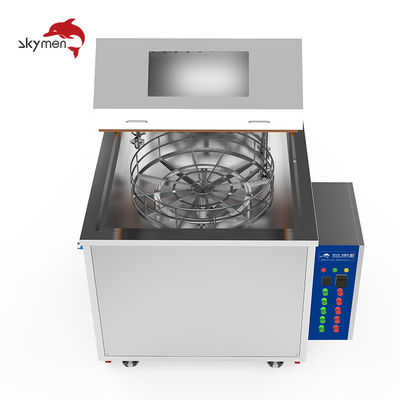 Mesin Pembersih Ultrasonik Semprotan Putar Tekanan Tinggi Industri untuk Degreasing Bagian Logam