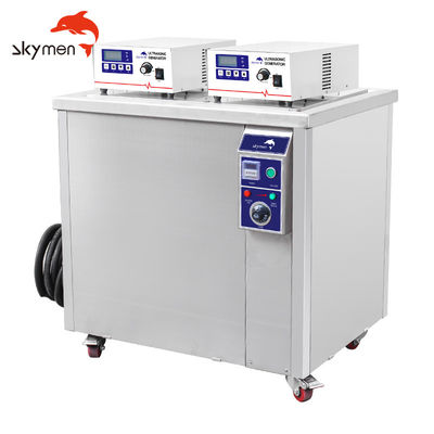 Skymen 100L Pembersih Ultrasonik Industri 1800W 28K/40KHz Tangki Baja Ringan