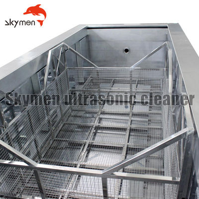 Large Tank Ultrasonic Cleaner 3600L Heat Exchanger Pembersihan Carbon Deposit
