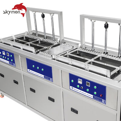 Mesin Pembersih Ultrasonik Tahap Ganda dengan Roller untuk Pembersihan Industri yang Efisien