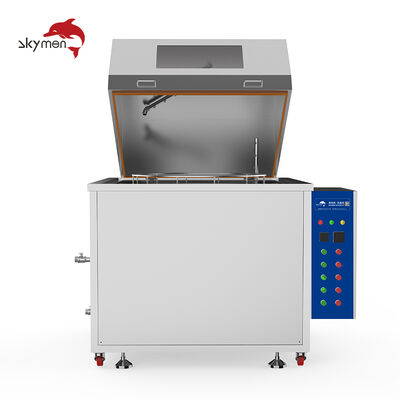 Mesin Pembersih Ultrasonik Semprotan Putar Tekanan Tinggi Industri untuk Degreasing Bagian Logam