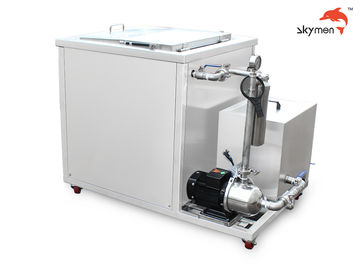 Tangki 1000L Ultrasonic Cleaning Machine 40KHz Untuk Hardware Mesin Berat Blok