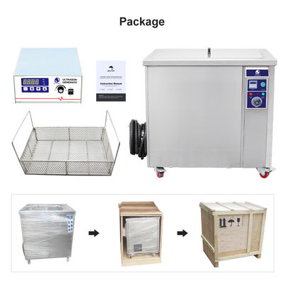 135L Industrial Ultrasonic Cleaner 1800W Untuk DPF Degreasing pembersih ultrasonik gelombang sonik