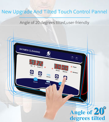 Skymen Ultrasonic Bath Untuk wadah kartrid Senjata Api Dengan Pemanas 200W 1,72 Galon