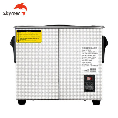 Bahan Bakar Listrik 100W 2 Liter Pembersih Ultrasonik Gigi 40khz SUS304 Benchtop