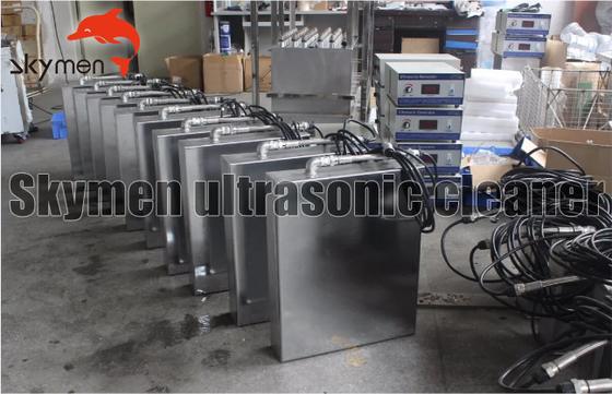 SUS304 Submersible Ultrasonic Transduser Plate Tabung Fleksibel 2400W