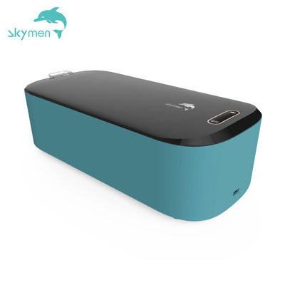 Rumah Tangga 550ml Skymen Ultrasonic Cleaner 30W ABS Housing SUS304 Tank Satu Klik