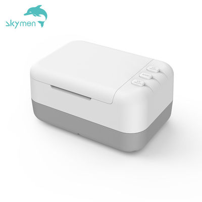 Peralatan Gigi Pembersih Ultrasonik Skymen 40KHz 0.2L Dengan UV