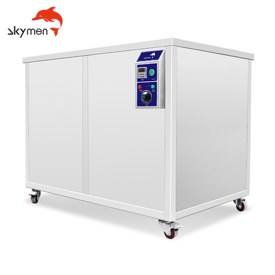 Pembersih Ultrasonik 420L 28/40 KHz Menghilangkan Karat dan Gemuk untuk Suku Cadang Mesin