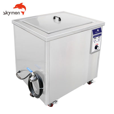 Mesin pembersih ultrasonik 38L dengan frekuensi 28/40 KHz dan tangki 304 stainless steel untuk penghapusan lemak industri