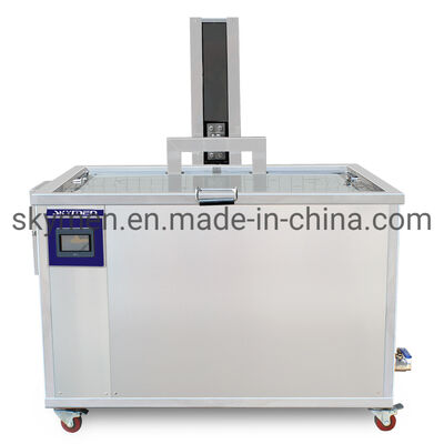 Skymen Industrial Single Tank Ultrasonic Cleaner dengan Sistem Filtrasi Auto Lift
