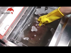 Pemandian Ultrasonik untuk Bantalan dengan pemisah minyak dan tangki pengering