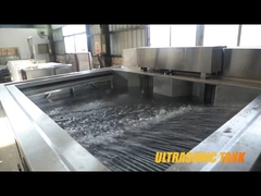 Pembersih ultrasonik dengan sistem angkat