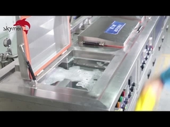 Pembersih ultrasonik menghilangkan noda minyak berat sistem filtrasi daur ulang agen pembersih