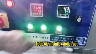 Pembersih Gulungan Anilox Ultrasonik Kustom dengan Generator Sapu | manusia langit